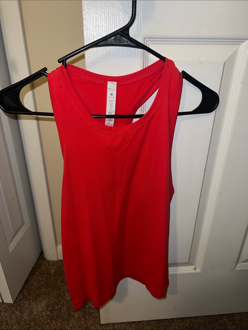 Red Women's Racerback Tank Top